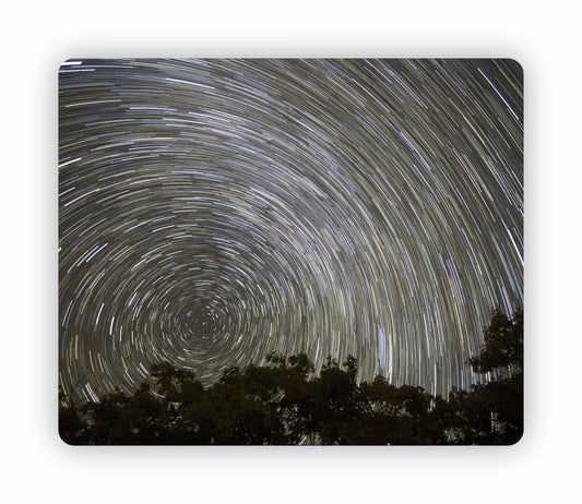 Star Trail Mouse Pad